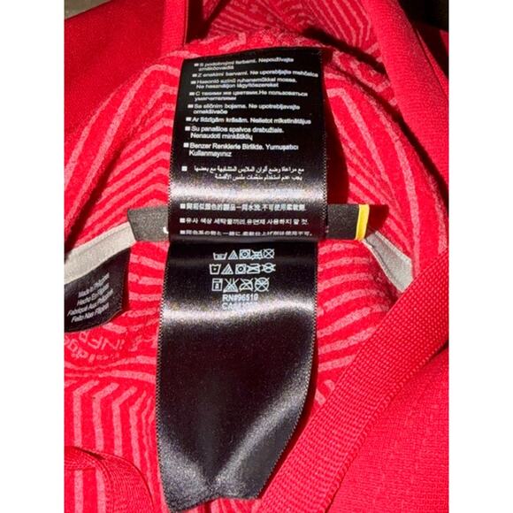 Under Armour ColdGear Fleece Hoodie – Women’s Large – Red - Picture 6 of 6